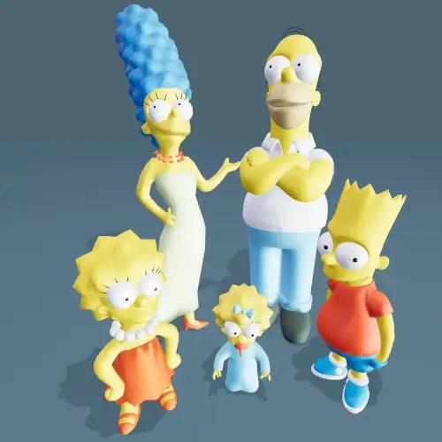 Family miniature - Family